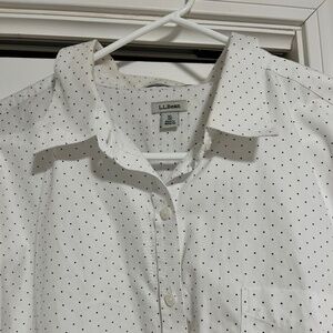 LL Bean Wrinkle Free Blouse